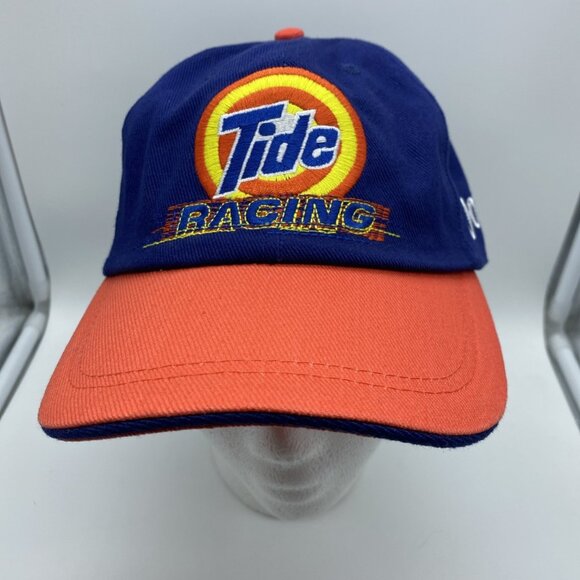 Unbranded Other - Tide Racing Blue Orange 32 Adjustable Adult Baseball Cap Hat Hook-Loop Downey